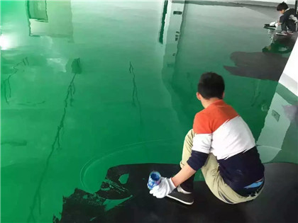 望花下面给你一份环氧地坪漆施工的完整流程